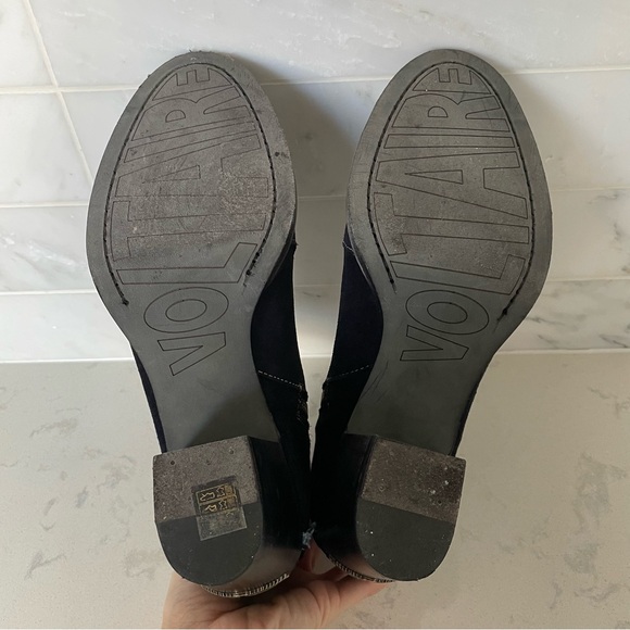 Zadig & Voltaire Molly Suede & Denim Ankle Boots, good condition, size 9 - Picture 6 of 8